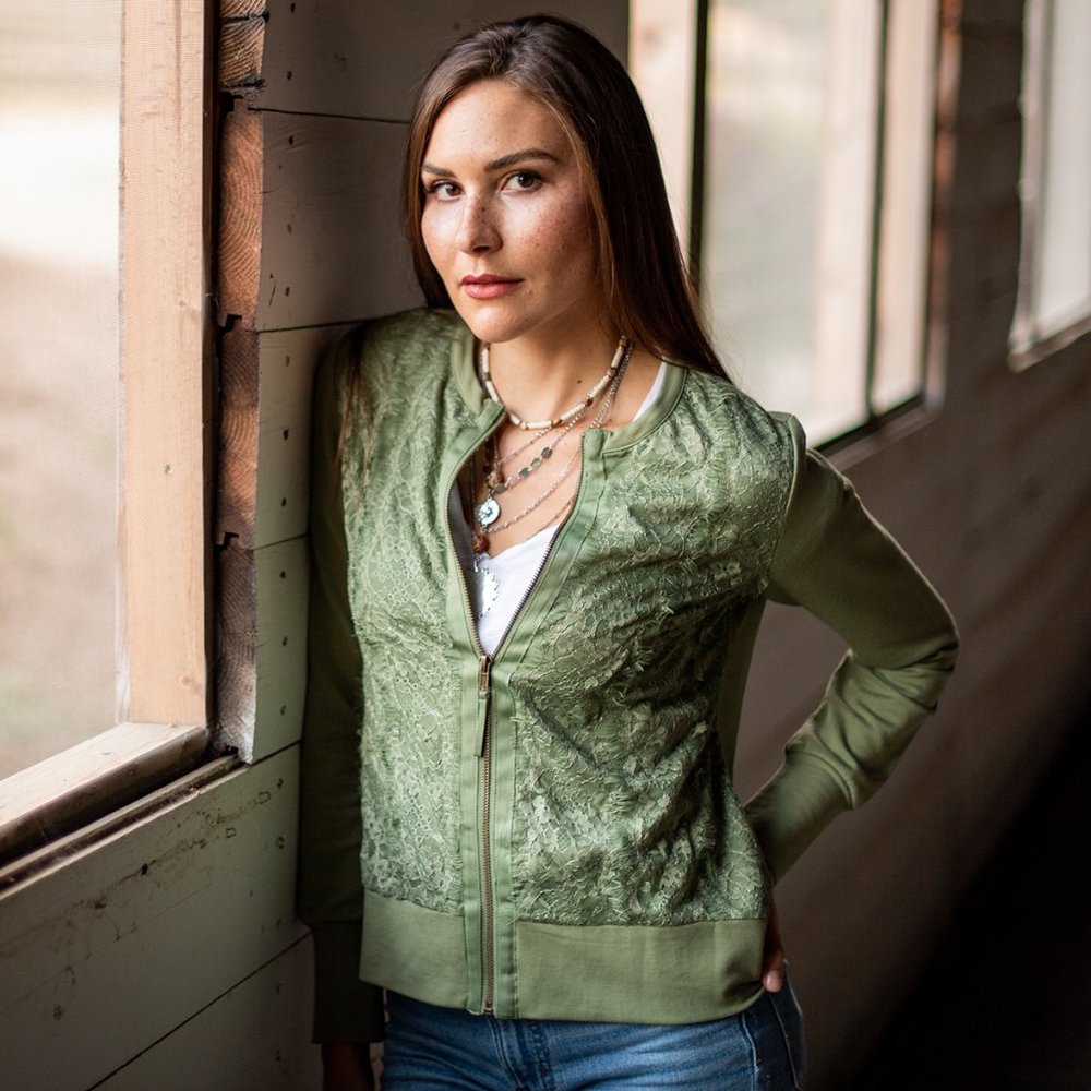 NWT Evy's Tree Olivia in Iguana Green